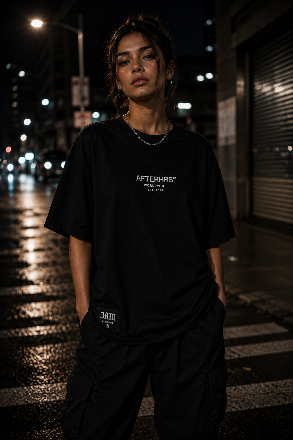 LEGENDS TEE front view on male model